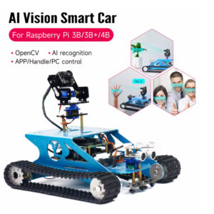 kit robot tanque inteligente con raspberry pi 4b set electrónico programable compatible con arduino