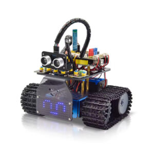 kit robot tanque inteligente v3.0 arduino ide programable y mixly, keyestudio
