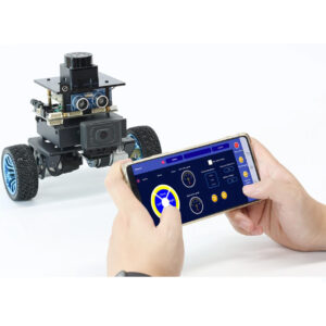 kit visión robot micro ros kit auto equilibrador con y módulo ultrasónico, lidar, mpu6050, máquina virtual ros humble
