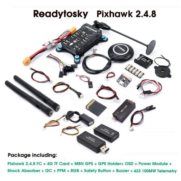 Controlador Vuelo Pixhawk Px4 Controller 2.4.8 Gps Antena - Image 3