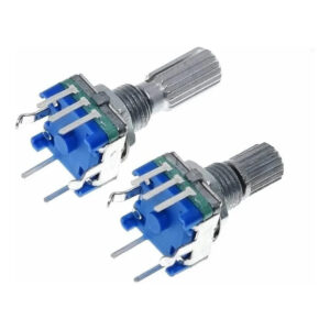Encoder Rotativo Ec11 C/ Pulsador Pack X2 Arduino Compatible