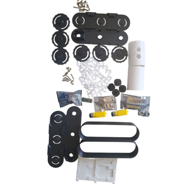 kit robot oruga arduino bluetooth con app de control