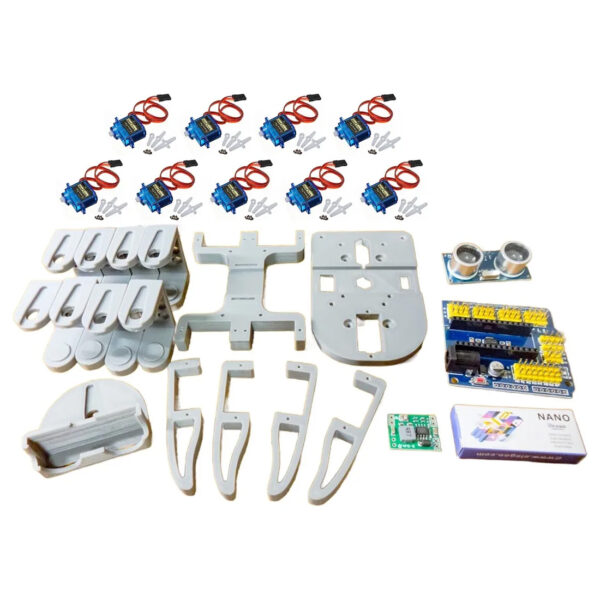 kit robot cuadrúpedo inteligente robótica educativa con arduino
