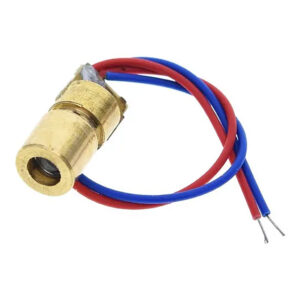 Led Diodo Laser 5v 5mw Rojo Con Lente Arduino Compatible