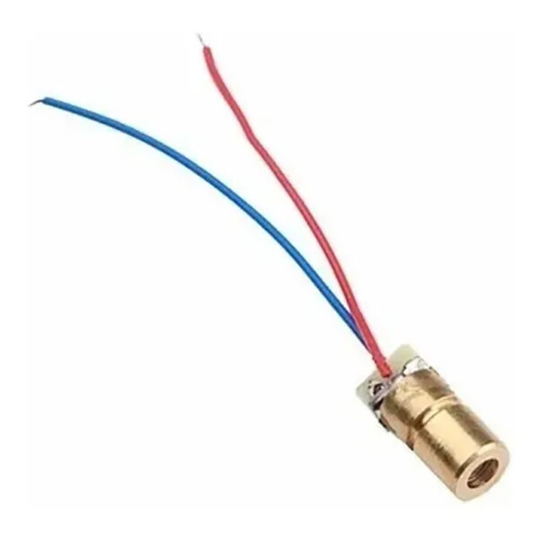 Led Diodo Laser 5v 5mw Rojo Con Lente Arduino Compatible - Image 4