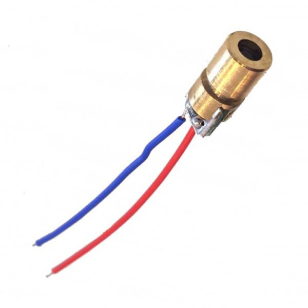 Led Diodo Laser 5v 5mw Rojo Con Lente Arduino Compatible - Image 2
