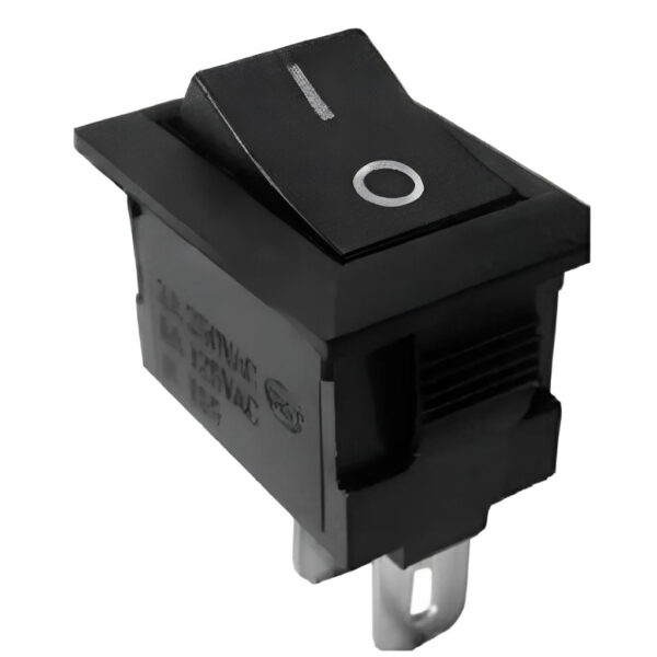 Llave Tecla Kcd1-101 Rocker 6a Negra 2 Pin Recta On-off - Image 2