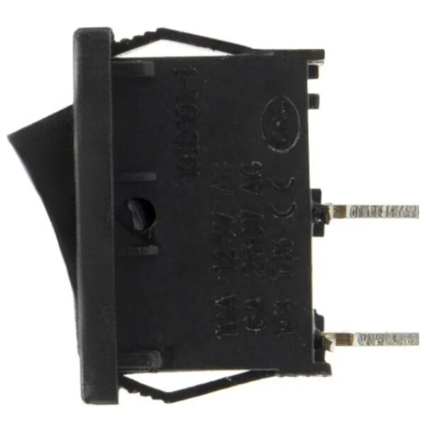 Llave Tecla Kcd1-101 Rocker 6a Negra 2 Pin Recta On-off - Image 4