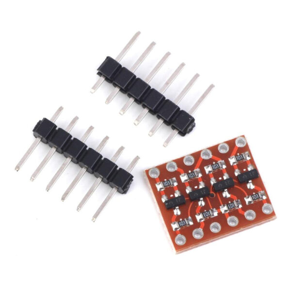 Módulo Convertidor de Nivel Lógico Bidireccional TTL 4 Canales 3,3 V 5V - Image 2