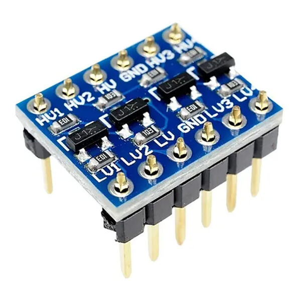 Módulo Convertidor de Nivel Lógico Bidireccional TTL 4 Canales 3,3 V 5V - Image 3