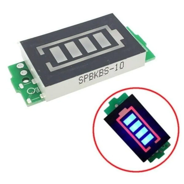 Modulo Indicador Carga De Batería De Litio 1s 3.3v - 4.2v - Image 4