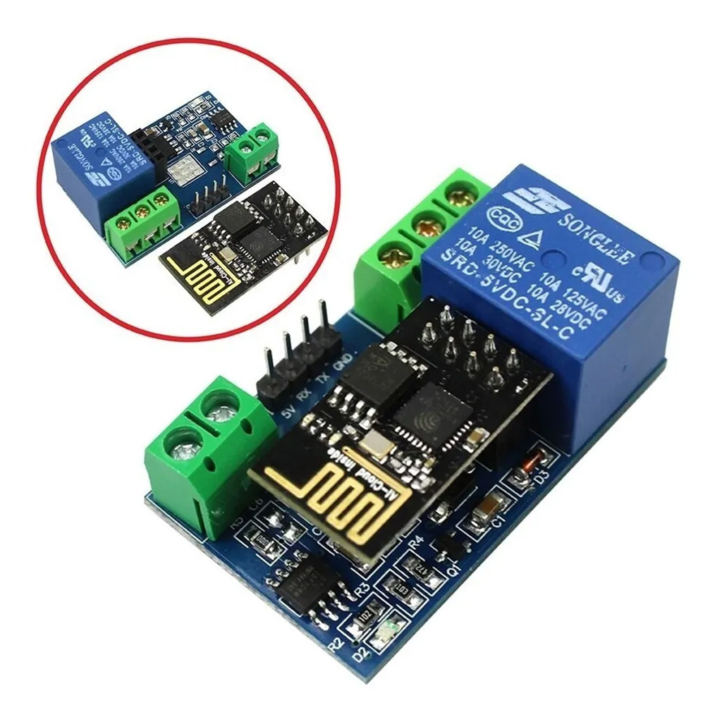 Módulo Relé Wifi Esp01s Esp8266 Automatización Arduino - Image 3