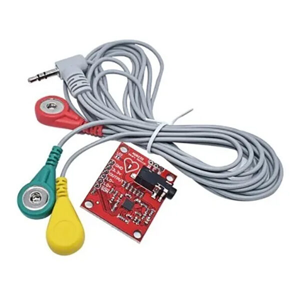 Modulo Sensor De Ritmo Cardiaco Con 3 Electrodos AD8232