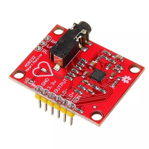 Modulo Sensor De Ritmo Cardiaco Con 3 Electrodos AD8232 - Image 2
