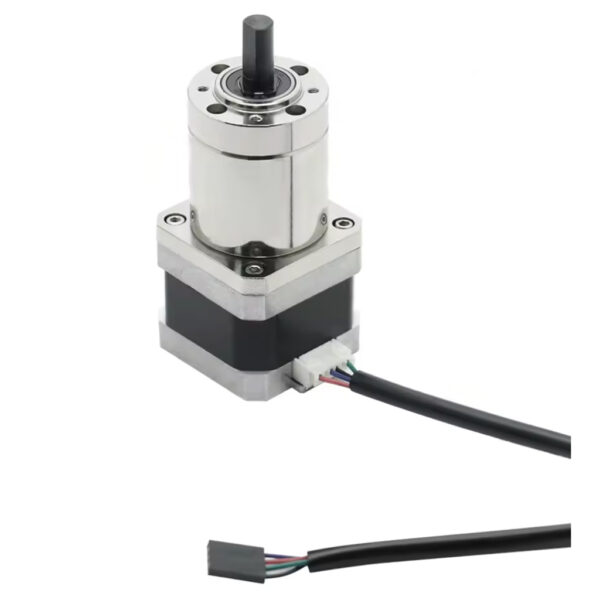 Motor PaP Nema 17 Con Caja Reductora 51:1 para Robot, CNC, DIY
