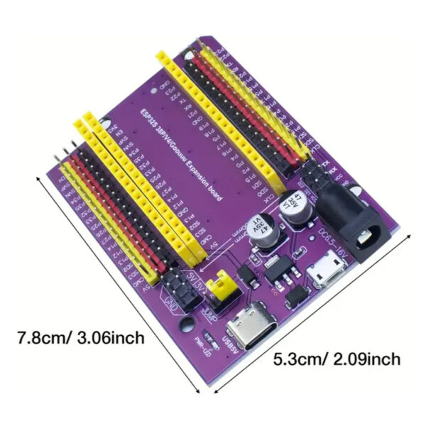 Placa Base Nodemcu Esp32 Wroom 38 Pines Expansor - Image 2