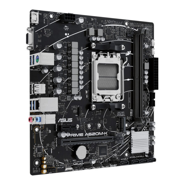 placa madre asus prime a620m k micro atx, ddr5, pcie 4.0 socket amd am5