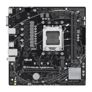 placa madre asus prime a620m k micro atx, ddr5, pcie 4.0 socket amd am5