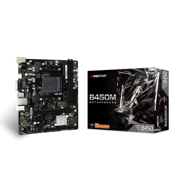 placa madre biostar b450mhp am4 ddr4 box m atx