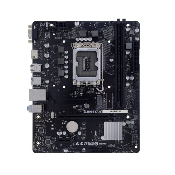 placa madre biostar h610mhc 2.0 ddr4 s1700