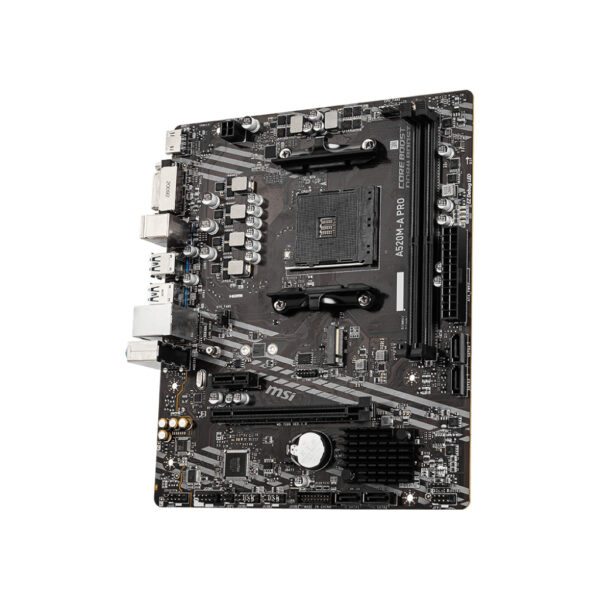 placa madre msi a520m a pro am4 ddr4 bulk m atx