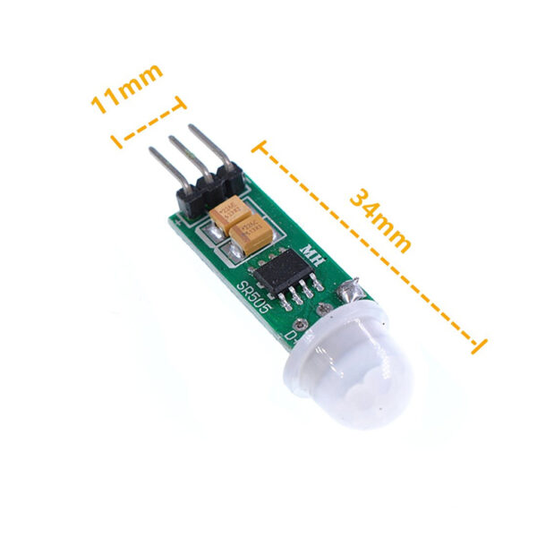Sensor de Movimiento mini PIR HC-SR505 Infrarrojo compatible Arduino - Image 3