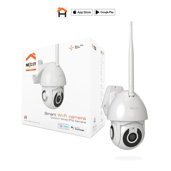 camara ip nexxt nhc o612 360 ptz exterior
