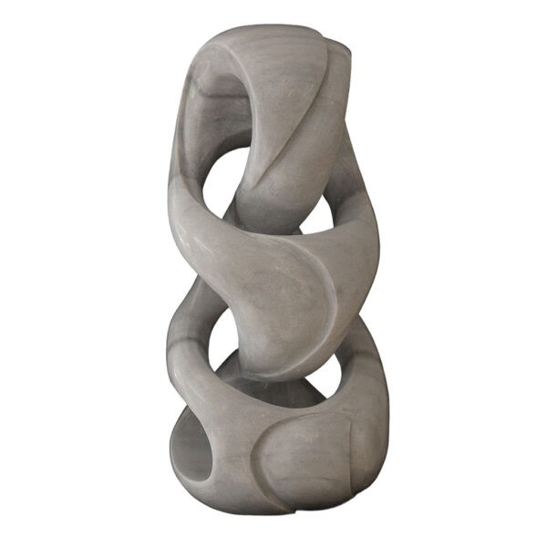Conexiones Eternas: Escultura Nudo Infinito En Pla – Un Abrazo A La Continuidad