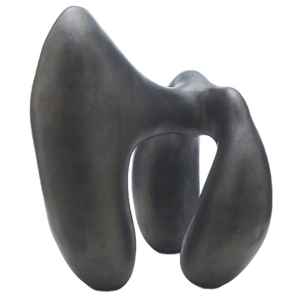 Escultura Abstracta Conexión: Un Abrazo De Formas Y Texturas