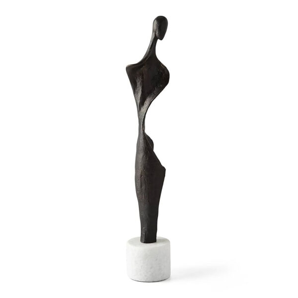 escultura abstracta humanoide elegancia minimalista para tu espacio