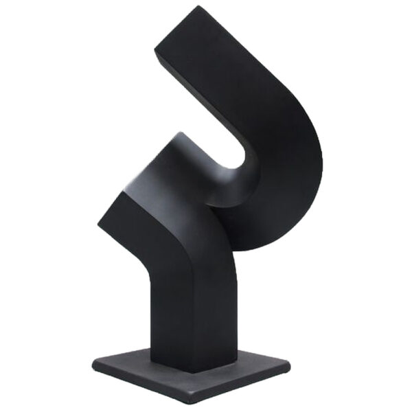Escultura Abstracta Énfasis: Una Declaración De Fuerza Minimalista