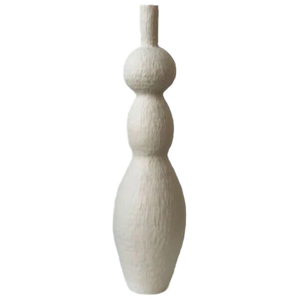 Florero Textura: Belleza Orgánica Y Artesanal