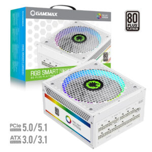 fuente 1300w gamemax 80 plus platinum rgb sma 1300