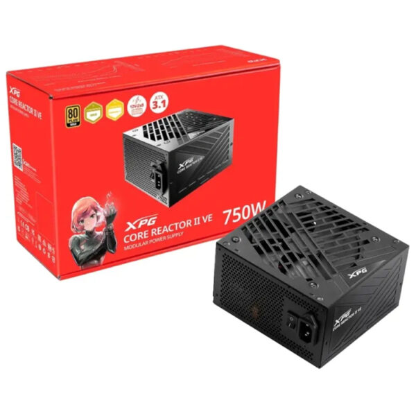 fuente 750w xpg core reactor ii ve 80 gold