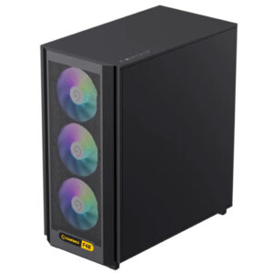 gabinete gamemax f46 bk 4fan argb atx