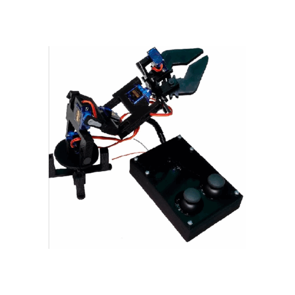kit brazo robot control bluetooth dual joystick