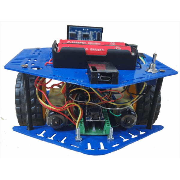 kit robot 2 ruedas arduino modular protolab v2.0 multi sensores