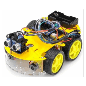 kit robot 4 ruedas motoreductor dc 6v, robótica arduino educacional