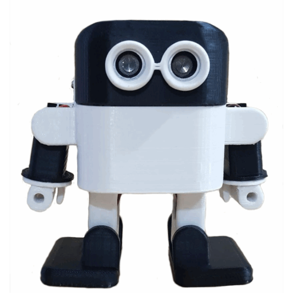 kit robot bípedo otto con brazos para armar arduino programable