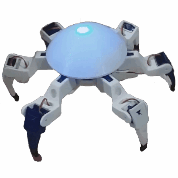 kit robot hexápodo 12 servos arduino control educativo
