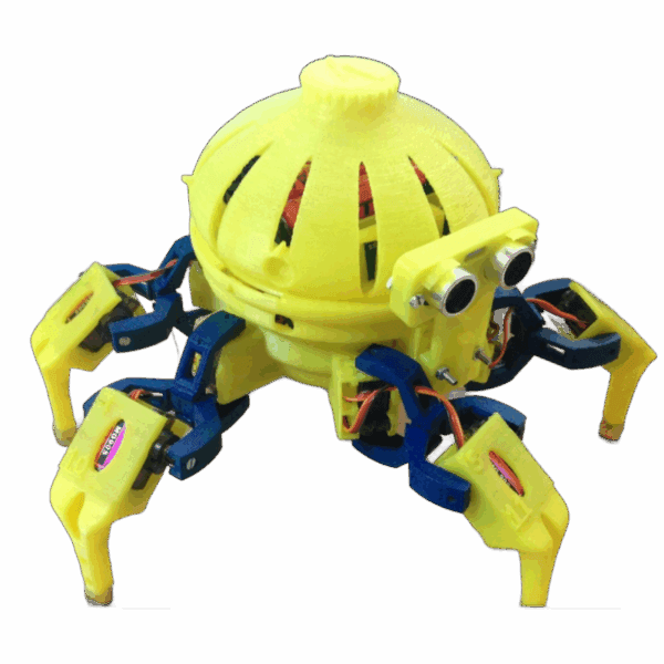 kit robot hexápodo caminante autónomo 12dof