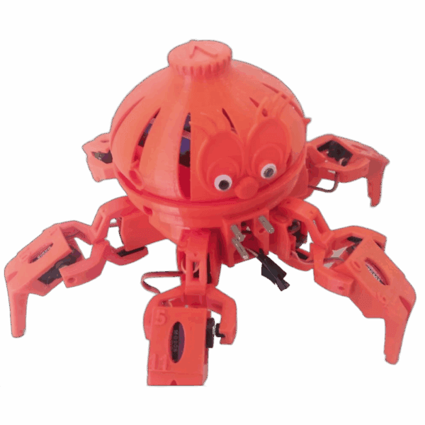 kit robot hexápodo caminante autónomo 12dof