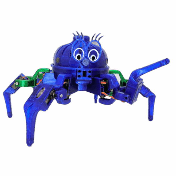 kit robot hexápodo caminante autónomo 12dof