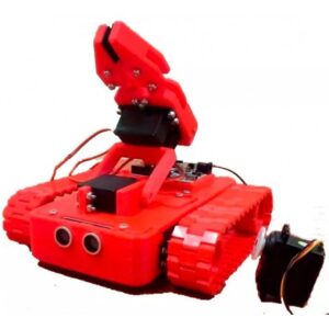 kit robot oruga con brazo control bluetooth android arduino