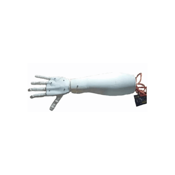mano y antebrazo biónico humanoide robótico