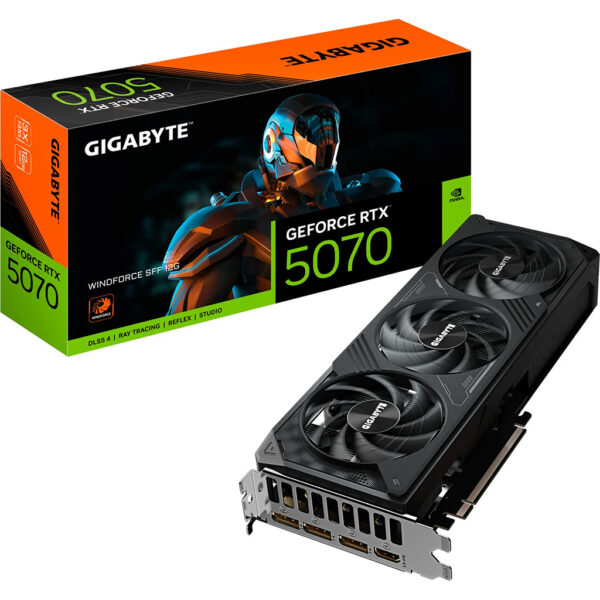 Placa de Video 12Gb Rtx 5070 Gigabyte Windforce Oc Sff
