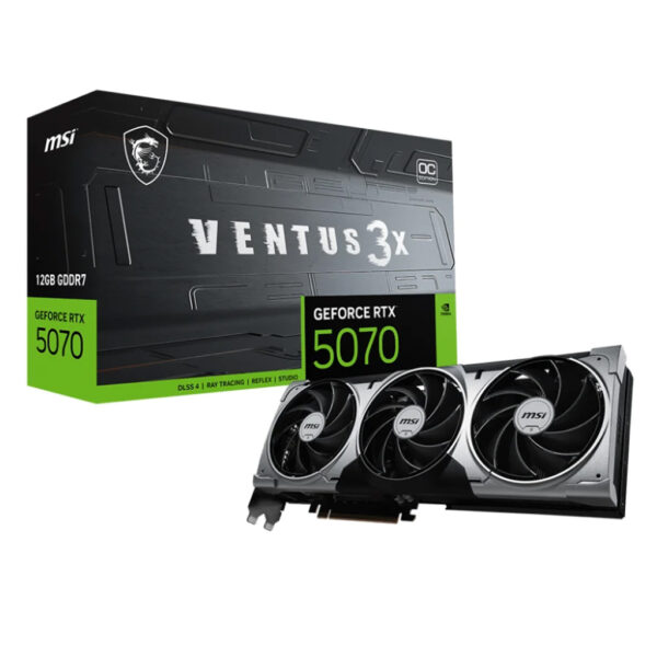 Placa de Video 12Gb Rtx 5070 Msi Ventus 3X Oc