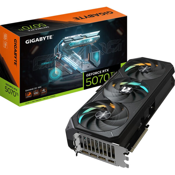 Placa de Video 16Gb Rtx 5070 Ti Gigabyte Gaming Oc