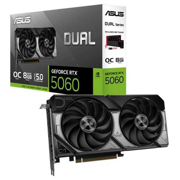 Placa de Video 8Gb Rtx 5060 Asus Dual Gddr7