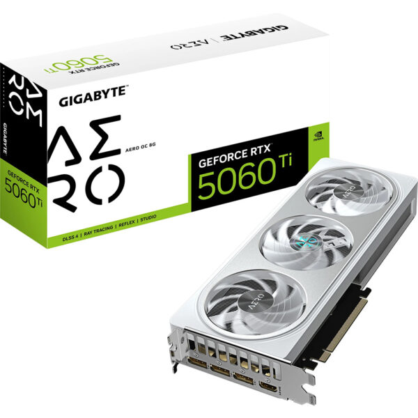 Placa de Video 8Gb Rtx 5060 Ti Gigabyte Aero Oc